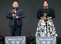 ‘PBA AWARDS 2023’ (Grand Prize : PBA Jae-ho CHO, LPBA Pheavy SRUONG)
